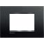 Immagine di PLACCA 3 POSTI ANTRACITE SERIE LIVING