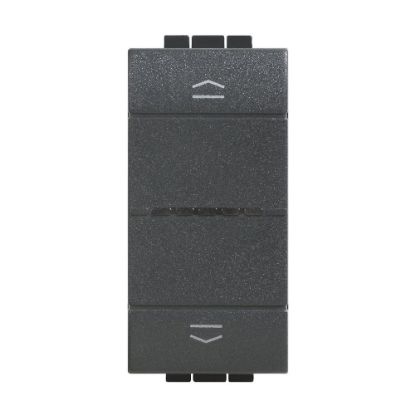 Immagine di COMANDO TAPPARELLE CONNESSO ANTRACITE SERIE LIVING SMART NETATMO