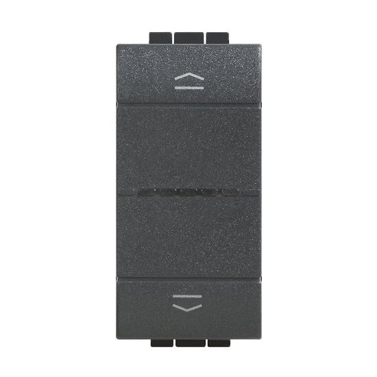 Immagine di COMANDO TAPPARELLE CONNESSO ANTRACITE SERIE LIVING SMART NETATMO