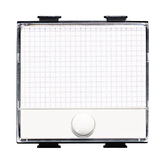 Immagine di PULSANTE TARGA PORTANOME SERIE MATIX