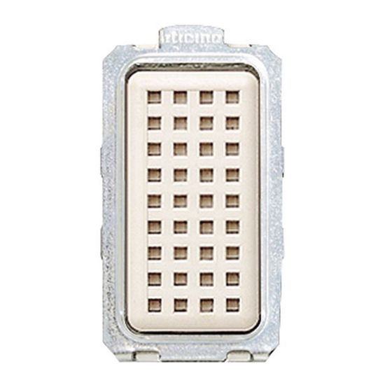 Immagine di SUONERIA BRONZO 220VAC AVORIO SERIE MAGIC