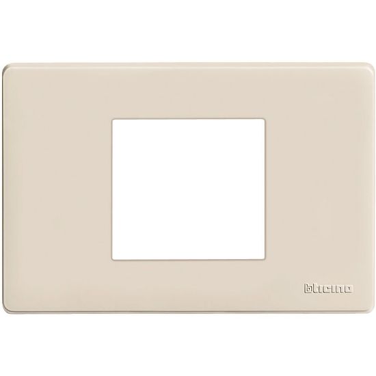 Immagine di PLACCA 2 POSTI CENTRATI RESINA SERIE MAGIC