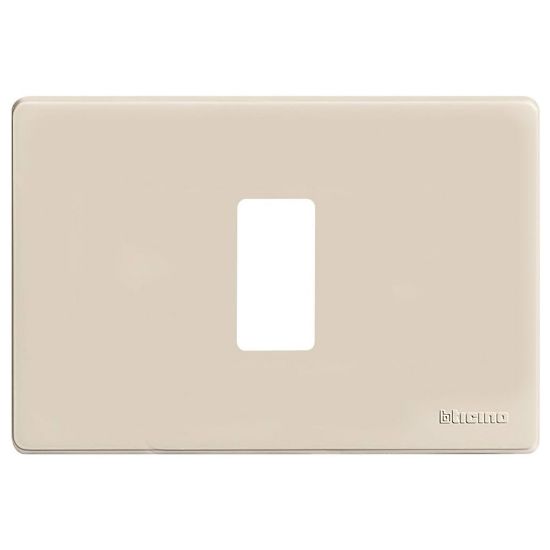 Immagine di PLACCA 1 POSTO RESINA SERIE MAGIC