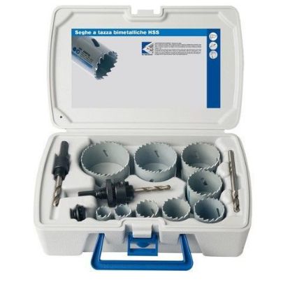 Immagine di KIT SEGHE A TAZZA 9 PZ IN CASSETTA FUMASI