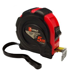 Immagine di METRO ROLL GOMMATO CON MAGNETE NASTRO 5 MT 25 MM FUMASI