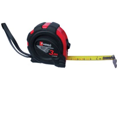 Immagine di METRO ROLL GOMMATO CON MAGNETE NASTRO 3 MT 16 MM FUMASI