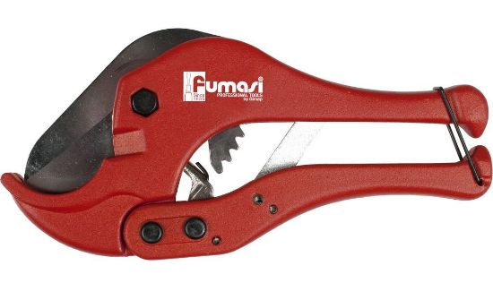 Immagine di CESOIA A CREMAGLIERA LEGGERA PER TUBI IN PVC DIAMETRO DI TAGLIO MAX 42 MM FUMASI