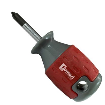 Immagine di GIRAVITE NANO A CROCE CROMO MM 6x40 FUMASI