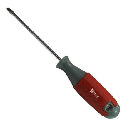 Immagine di GIRAVITE SPACCATO LAMA CROMO MM 8x200 FUMASI