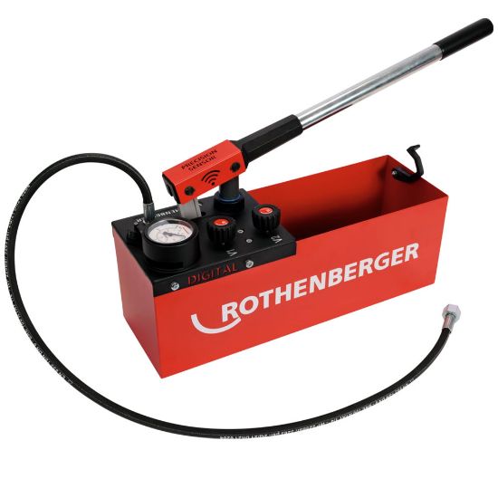 Immagine di POMPA PROVAIMPIANTI 0-25 BAR MOD.RP 50 DIGITAL ROTHENBERGER