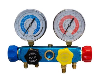 Immagine di GRUPPO MANOMETRICO 4 VIE GAS R22-407 TECNOSYSTEMI