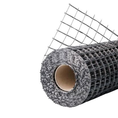 Immagine di RETE IN FIBRO VETRO PER MASSETTO MAGLIA 4X4 MM 130 GRAMMI COLORE ARANCIO ROTOLO 100 MQ AKIFIX