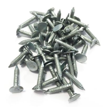 Immagine di CHIODI IN FERRO ZINCATO TESTA LARGA 3x20 MM 5 KG CONFEZIONE