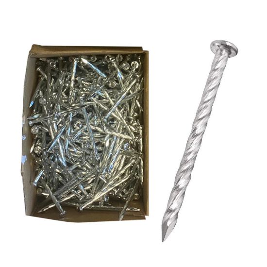 Immagine di CHIODI IN ACCIAIO TEMPERATO TESTA BOMBATA 3,7x30 2,5 KG CONFEZIONE