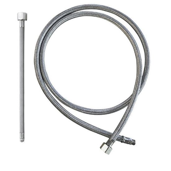 Immagine di FLESSIBILE INOX Ø 1/2"x3/4" LUNGHEZZA 1 MT