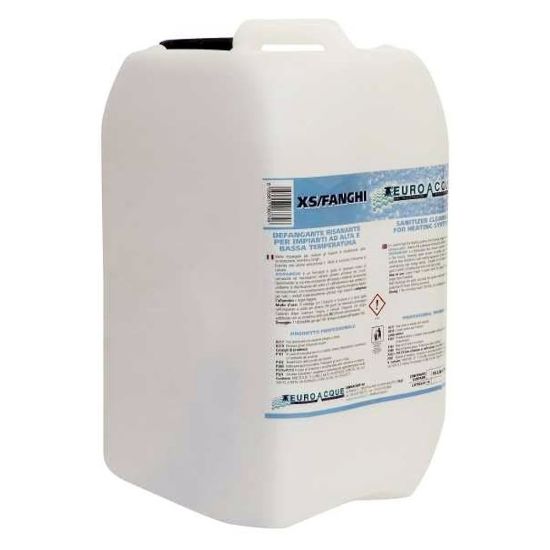 Immagine di DEFANGANTE-RISANANTE PER IMPIANTI VECCHI NON ACIDO MODELLO XS FANGHI 10 LT EUROACQUE