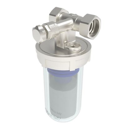 Immagine di DOSATORE DI POLIFOSFATO ATTACCO FISSO E GHIERE GIREVOLI Ø 1/2" F (L'ANGOLO DI MARIO) CREA WATER