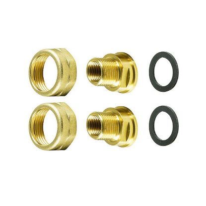 Immagine di COPPIA DI BOCCHETTONI PER SANITARIO Ø 1"1/4x3/4"-1/2" GRUNDFOS