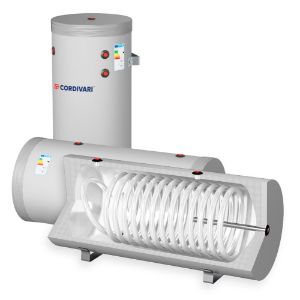 Immagine di BOLLITORE 100 LT MURALE 1 SCAMBIATORE FISSO POLIWARM VERTICALE/ORIZZONTALE WB CORDIVARI