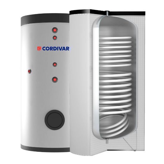 Immagine di BOLLITORE CON SCAMBIATORI FISSI BOLLY2 ST FB WB 500 BC V003 LT498 CORDIVARI