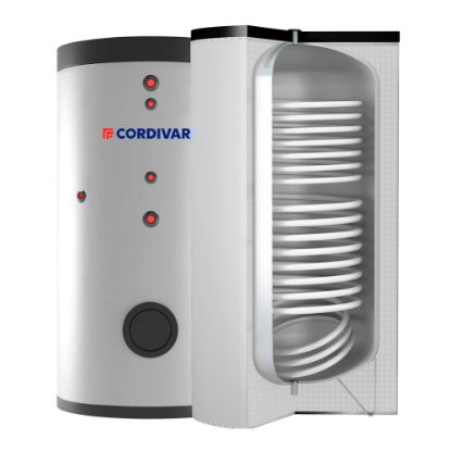 Immagine di BOLLITORE CON SCAMBIATORI FISSI BOLLY2 ST FB WB 300 BC V003 LT 291 CORDIVARI