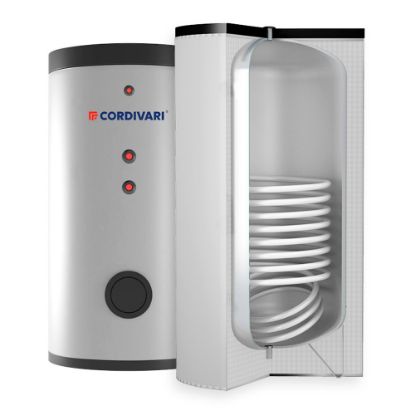 Immagine di BOLLITORE 800 LT 1 SCAMBIATORE FISSO ( BOLLY1 ST ) CORDIVARI