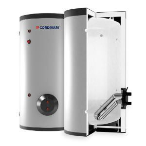 Immagine di BOLLITORE 300 LT 1 SCAMBIATORE ESTRAIBILE INOX 316 CORDIVARI