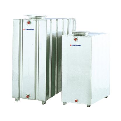 Immagine di SERBATOIO PARALLELEPIPEDO ACCIAIO INOX AISI 304 500 LT CORDIVARI
