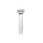 Immagine di TERMINALE ANTIVENTO SMALTATO Ø 140 MM BIANCO PROLUNGATO H80 CM