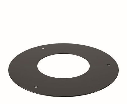 Immagine di ROSONE COPRIFORO NERO DIAMETROMM150