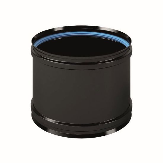 Immagine di MANICOTTO INOX NERO DIAMETROMM80 FF AISI 316