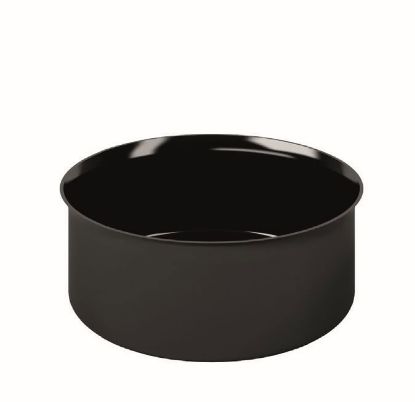 Immagine di TAPPO INOX NERO DI CHIUSURA PER TEE DI PARTENZA DIAMETROMM 80 AISI 316