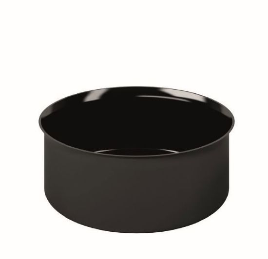 Immagine di TAPPO INOX NERO DI CHIUSURA PER TEE DI PARTENZA DIAMETROMM 80 AISI 316