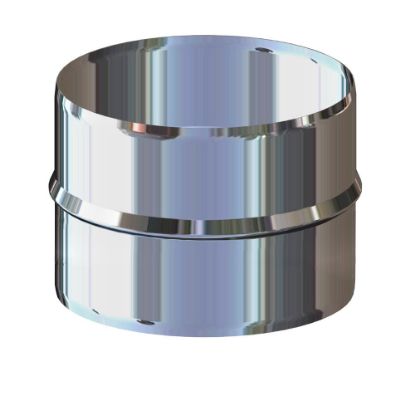 Immagine di MANICOTTO DI GIUNZIONE Ø 130 MM ( INOX )