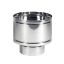 Immagine di FUMAIOLO QUATTRO VENTI DOPPIA PARETE Ø 80/130 MM ( INOX )