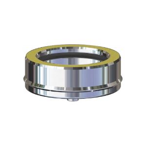 Immagine di TAPPO DOPPIA PARETE PER SCARICO CONDENSA Ø 150/200 MM ( INOX )