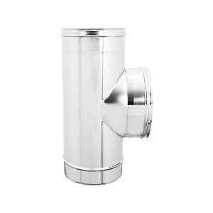 Immagine di TEE MONOPARETE Ø 250 MM . ( INOX AISI 304 )