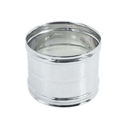 Immagine di MANICOTTO MONOPARETE F.F. Ø 100 MM . ( INOX AISI 316 )