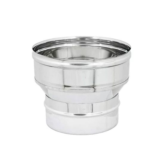 Immagine di AUMENTO RIBASSATO MONOPARETE ØMM. 120F-100M ( INOX AISI 316 )