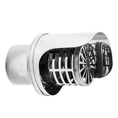 Immagine di TERMINALE PELLET Ø 100 MM . ( INOX )