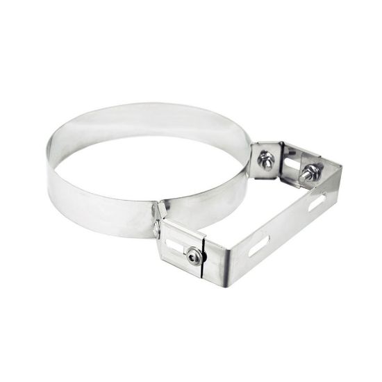 Immagine di STAFFA FISSAGGIO A PARETE Ø 150 MM ( INOX )