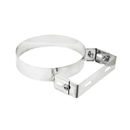 Immagine di STAFFA FISSAGGIO A PARETE Ø 120 MM ( INOX )