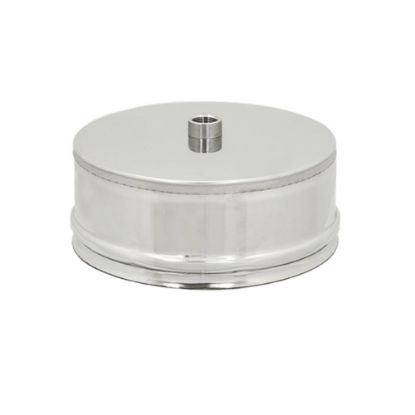 Immagine di TAPPO MONOPARETE Ø 150 MM . PER SCARICO CONDENSA ( INOX AISI 316 )