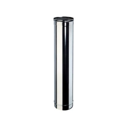 Immagine di TUBO MONOPARETE Ø 150 MM LUNGHEZZA 1 MT ( INOX AISI 316 )