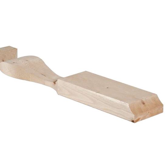 Immagine di MEZZA COLONNA SAGOMATA 40x95x980 MM ABETE