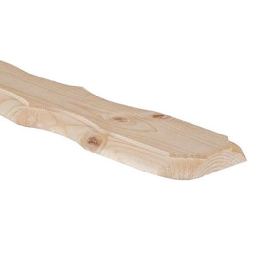 Immagine di TAVOLETTA SAGOMATA 19x110x980 MM ABETE