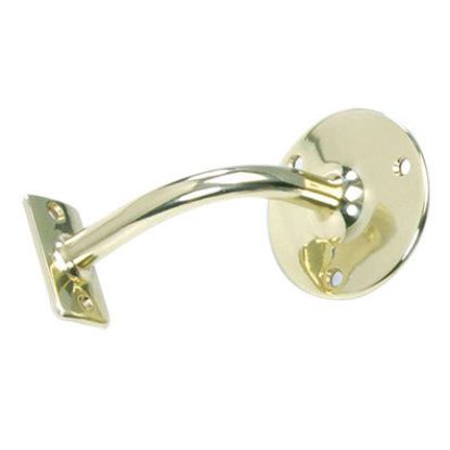 Immagine di SUPPORTO PER CORRIMANO IN OTTONE LUCIDO