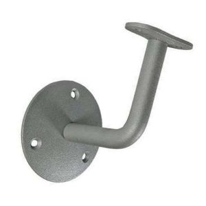 Immagine di SUPPORTO PER CORRIMANO METALLO FINITURA IN ALLUMINIO