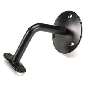 Immagine di SUPPORTO PER CORRIMANO METALLO FINITURA NERO