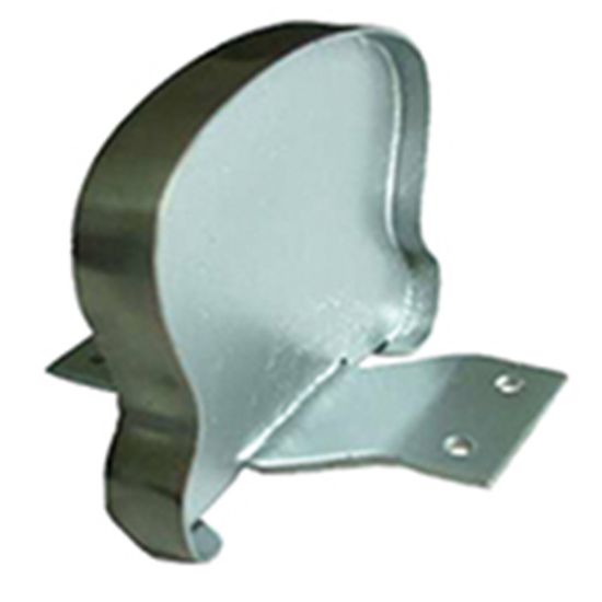 Immagine di RACCORDO METALLO PER CORRIMANO 60x44 MM ACCIAIO SATINATO